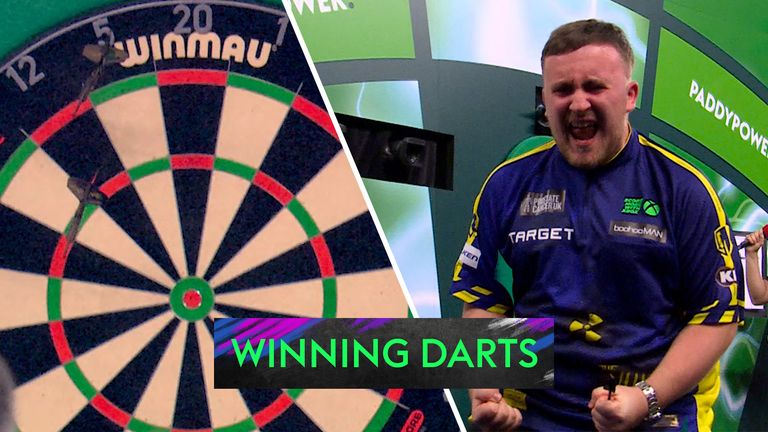 Luke Littler besiegte Ryan Joyce mit 4:3 und erreichte das Viertelfinale, wo er auf Nathan Aspinall trifft. 