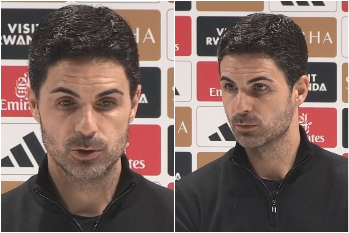 Pressekonferenz von Mikel Arteta