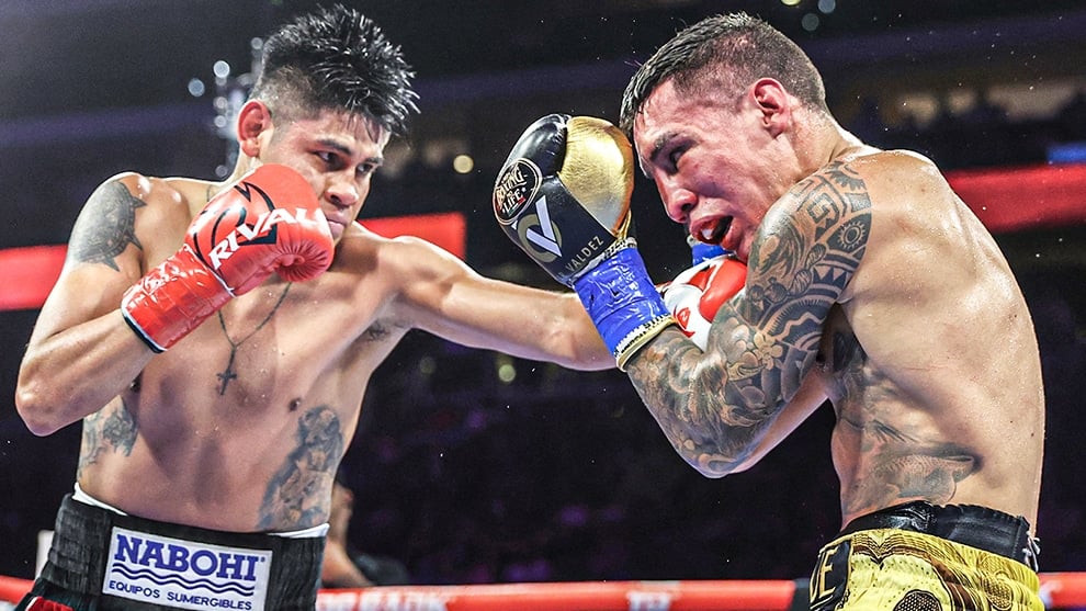 Navarrete knocks out Valdez with body shot in 6th round of rematch