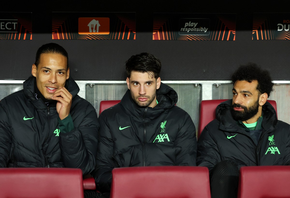 Virgil van Dijk, Dominik Szoboszlai, Mohamed Salah