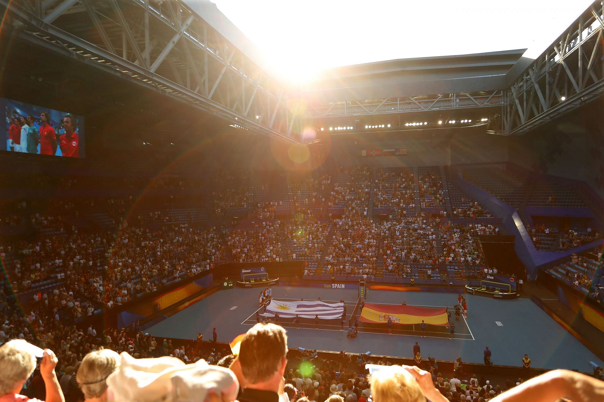 Die RAC Arena in Perth wird Austragungsort des Eröffnungsspiels sein. Quelle: Getty