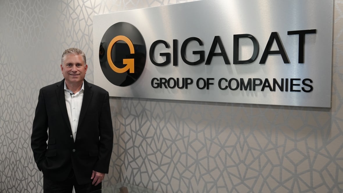 Cliff Niwenin, Gigadats Chief Operating Officer (COO) aus dem Büro in Calgary. 