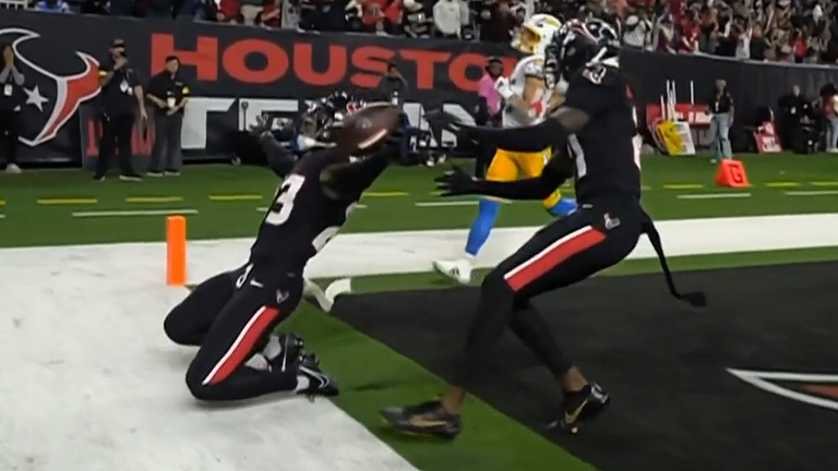 Houston Texans feiern Pick 6
