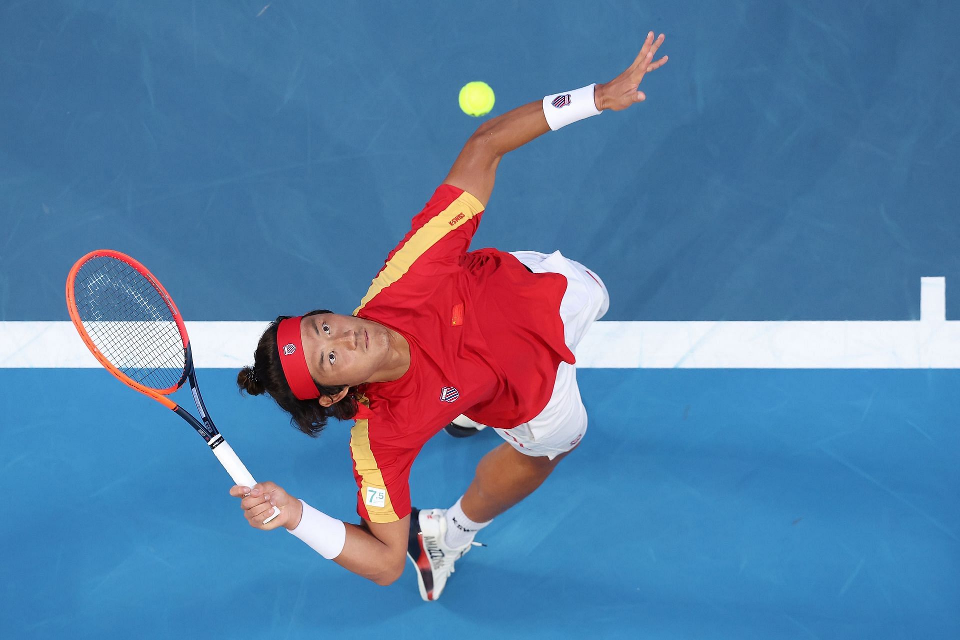 Zhang Zhizhen wird das chinesische Team beim United Cup 2025 anführen. (Quelle: Getty)